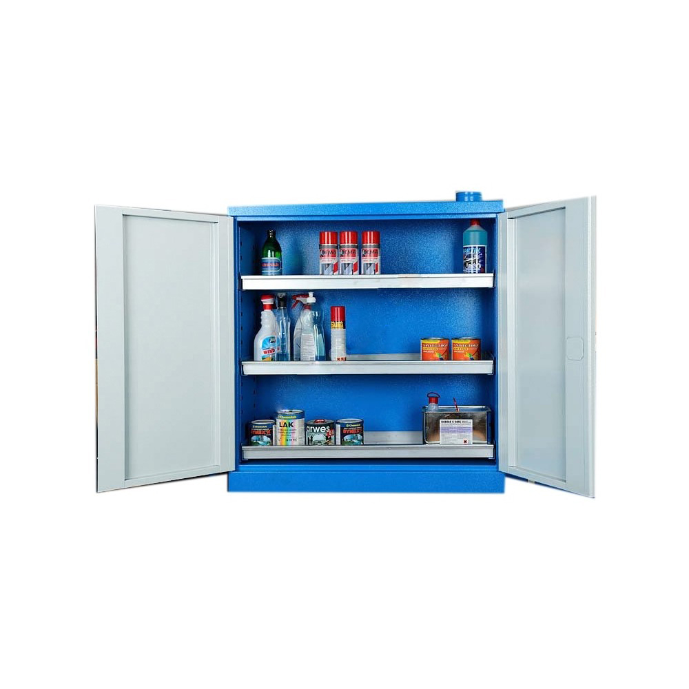 Chemicka skriňa s komínom kov. malá