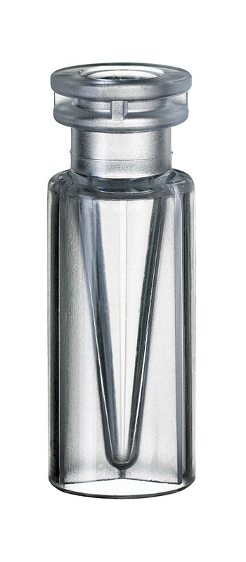 Zaklapávacia-snap vialka ND11, PP, číra, 0,3ml, PP insert, 100ks