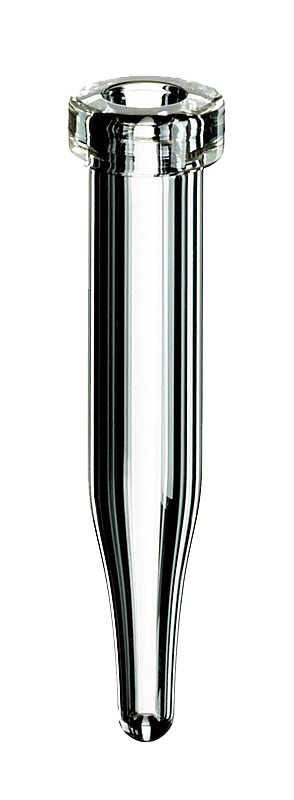 Mikrovialka krimpovacia ND8, čirá, 0,2ml, kónic.dno,31,5x5,5mm, 1000 ks, LABSOLUTE®