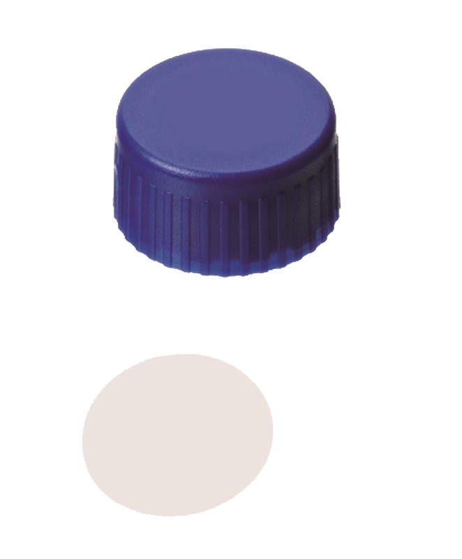 Uzáver ND9 PP modrý plné vie.