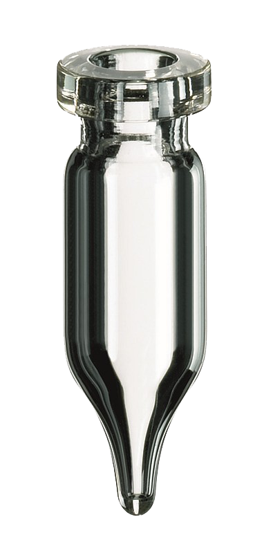 Mikrovialka krimpovacia ND11, 0,9ml, kónické dno, 100ks