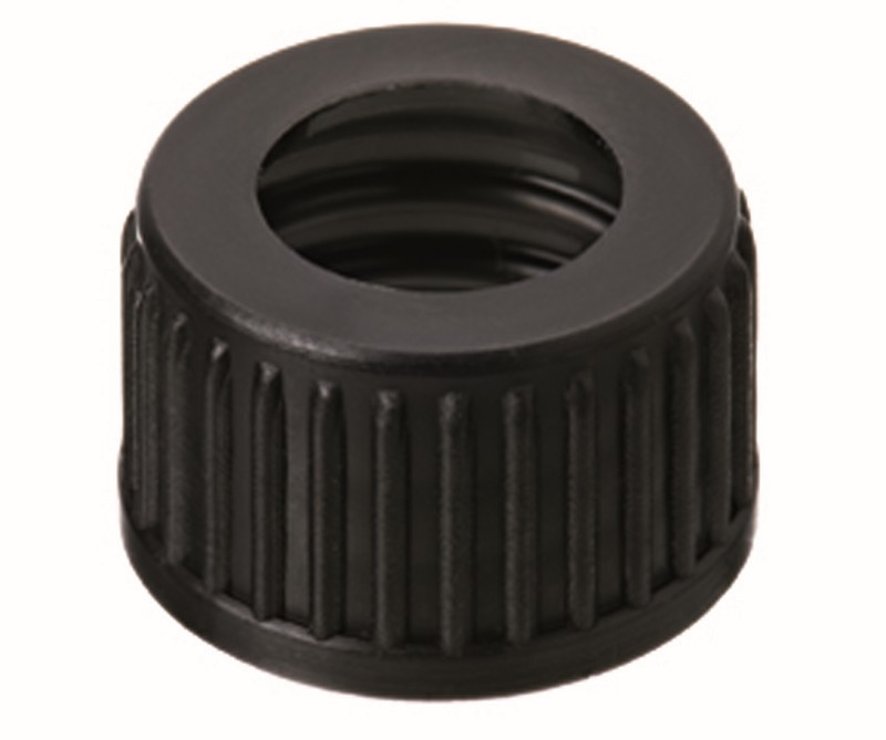 Skrutkovacie uzávery ND18, bez septa, stred.otvor, 1000ks, LABSOLUTE