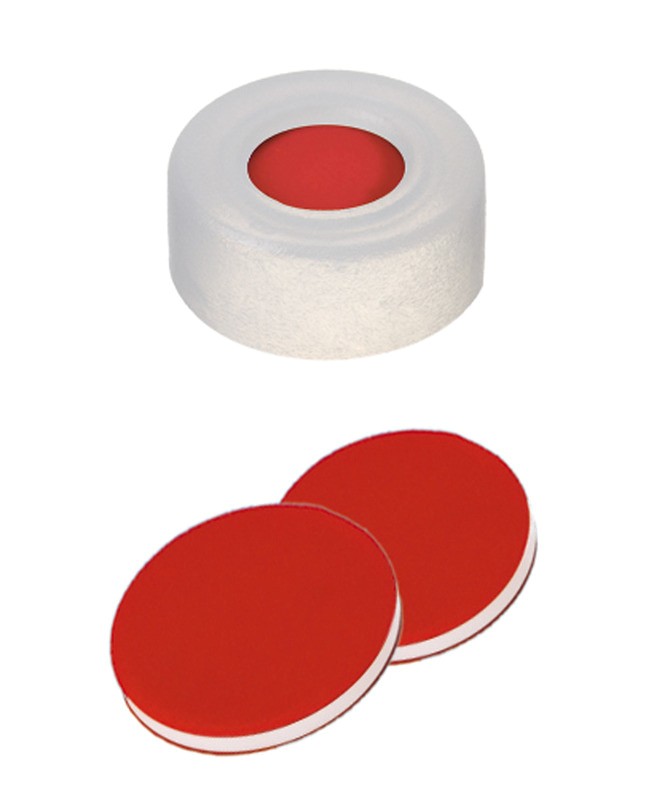 Zaklapávací-snap uzáver ND11, tvrdý, transp, PTFE/sil/PTFE, 100ks