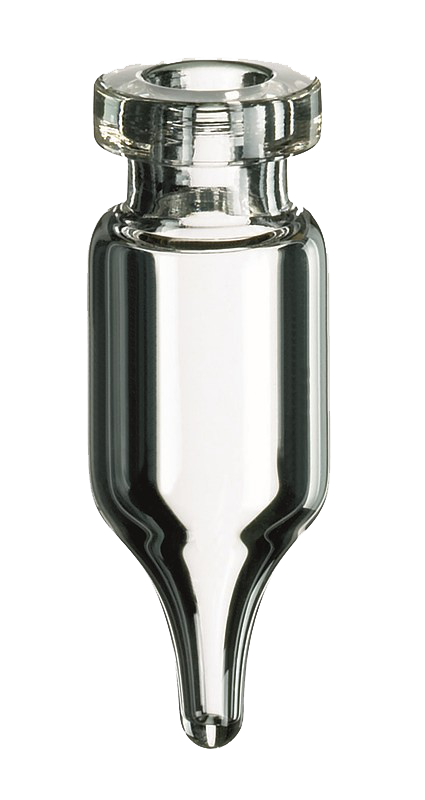 Mikrovialka krimpovacia ND11, 1,1ml, kónické dno, 100ks