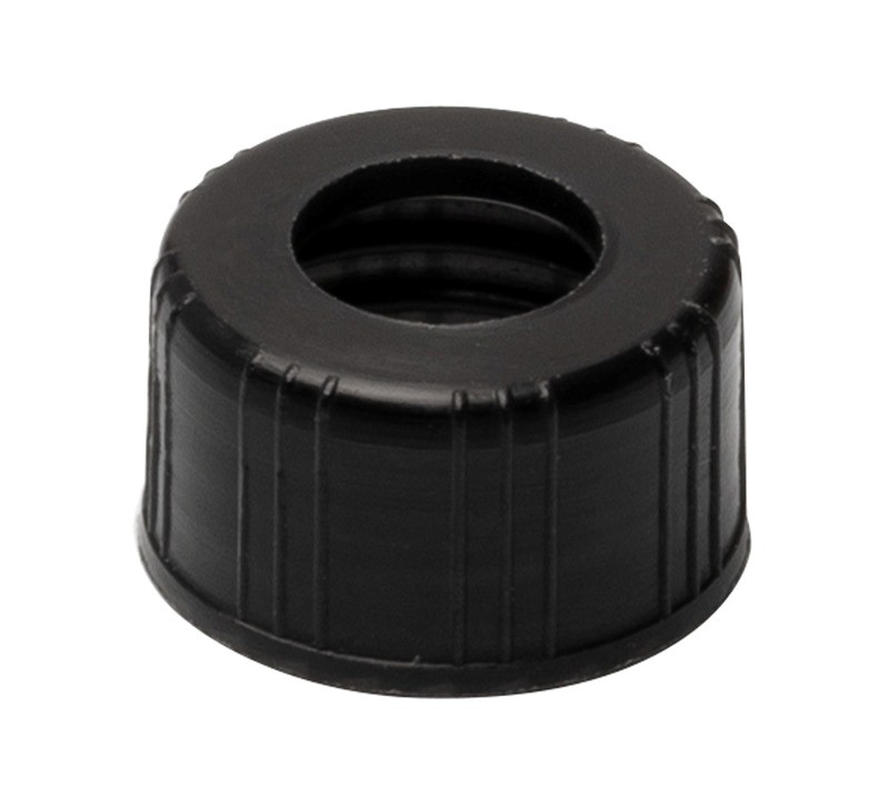 Skrutkovacie uzávery ND15, bez septa, stred.otvor, 1000ks, LABSOLUTE