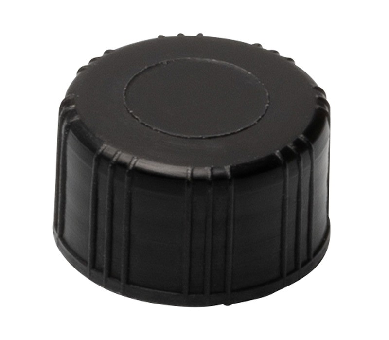 Skrutkovacie uzávery ND15, bez septa, plný, 1000ks, LABSOLUTE