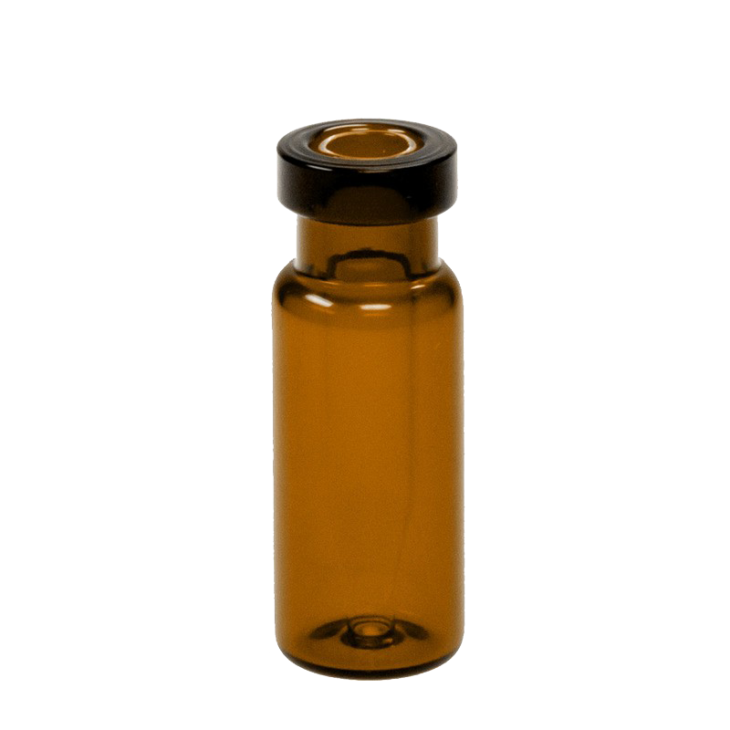 Vialka krimpovacia ND11, hnedá, 0,3ml, insert, 100ks