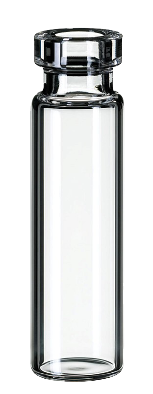 Vialka krimpovacia ND11, číra, 1,5ml, silaniz., 100ks