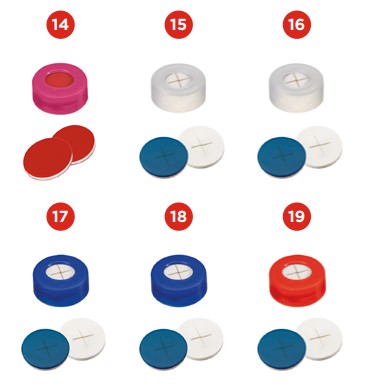 Zaklapávací-snap uzáver ND11, silikón/PTFE, 100ks, LABSOLUTE® (verzia 4)