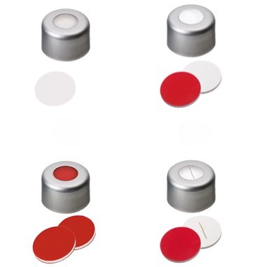 Krimpovacie uzávery ND8, silik./PTFE, 100ks, LABSOLUTE®