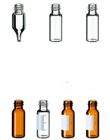 Vialka skrutkovacia ND8, 100ks, LABSOLUTE®