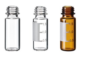 Vialky skruktovacie,krátky závit ND9, SureStop, 100ks,  LABSOLUTE®