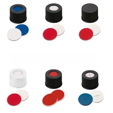 Skrutkovací uzáver ND13, silikón/PTFE, 100ks, LABSOLUTE®