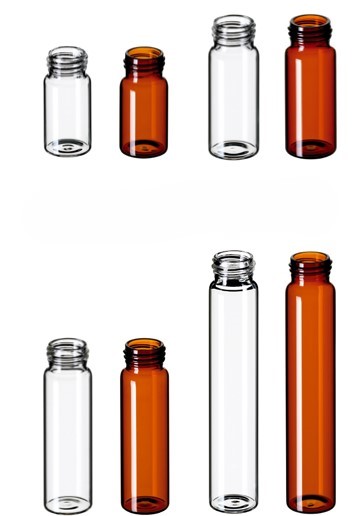 Skrutkovacie vialky ND24, EPA, 100ks, LABSOLUTE