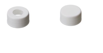 Skrutkovací uzáver ND24, bez septa, 100ks, LABSOLUTE
